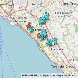 Mappa Via Roma, 80055 Portici NA, Italia (1.33438)