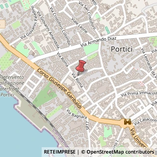 Mappa Secondo Viale Melina,  4, 80055 Portici, Napoli (Campania)