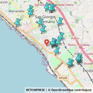 Mappa Via Roma, 80055 Portici NA, Italia (1.214)