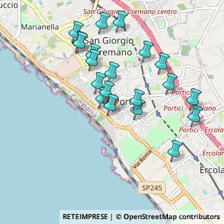 Mappa Via Roma, 80055 Portici NA, Italia (1.041)