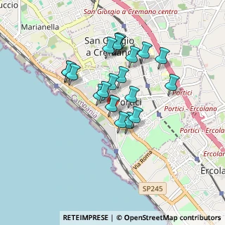 Mappa Via Roma, 80055 Portici NA, Italia (0.799)