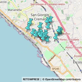 Mappa Via Roma, 80055 Portici NA, Italia (0.5865)