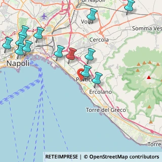Mappa Via Roma, 80055 Portici NA, Italia (5.57077)