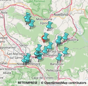 Mappa Via Pasquale Donnarumma, 84082 Bracigliano SA, Italia (7.241)