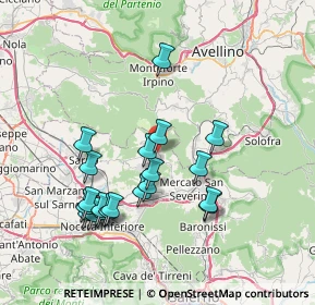 Mappa Via Pasquale Donnarumma, 84082 Bracigliano SA, Italia (7.8245)