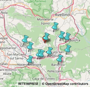 Mappa Via Pasquale Donnarumma, 84082 Bracigliano SA, Italia (6.20769)