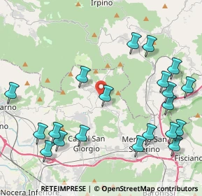 Mappa Via Pasquale Donnarumma, 84082 Bracigliano SA, Italia (5.5315)