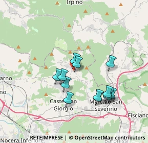 Mappa Via Pasquale Donnarumma, 84082 Bracigliano SA, Italia (3.51154)