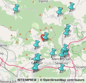 Mappa Via Pasquale Donnarumma, 84082 Bracigliano SA, Italia (4.97313)