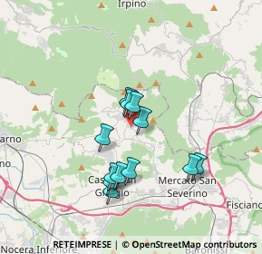 Mappa Via Pasquale Donnarumma, 84082 Bracigliano SA, Italia (3.15167)