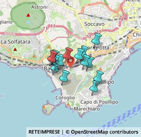 Mappa 80124 Napoli NA, Italia (1.10533)