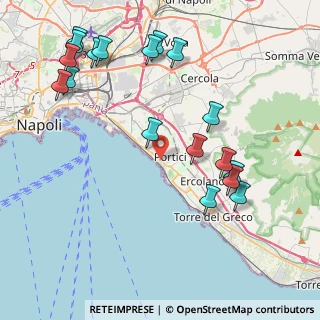 Mappa Corso Giuseppe Garibaldi, 80055 Portici NA, Italia (5.20611)
