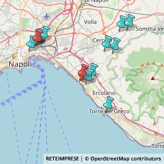 Mappa Corso Giuseppe Garibaldi, 80055 Portici NA, Italia (4.95286)