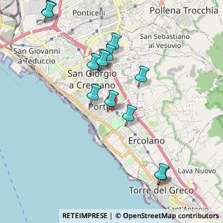 Mappa Via Libertà, 80055 Portici NA, Italia (2.25385)
