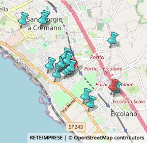 Mappa Via Libertà, 80055 Portici NA, Italia (0.82778)