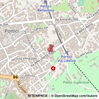 Mappa Via della Libertà, 169, 80055 Portici, Napoli (Campania)