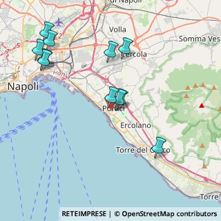 Mappa Secondo Viale Melina, 80055 Portici NA, Italia (4.64727)