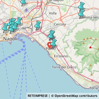 Mappa Secondo Viale Melina, 80055 Portici NA, Italia (6.51)