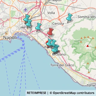 Mappa Secondo Viale Melina, 80055 Portici NA, Italia (3.24727)