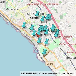 Mappa Secondo Viale Melina, 80055 Portici NA, Italia (0.735)