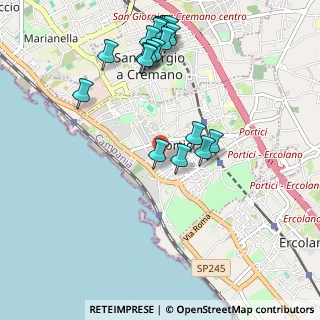 Mappa Secondo Viale Melina, 80055 Portici NA, Italia (1.22)