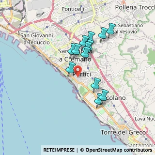 Mappa Secondo Viale Melina, 80055 Portici NA, Italia (1.63615)