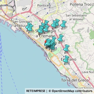 Mappa Secondo Viale Melina, 80055 Portici NA, Italia (1.35579)
