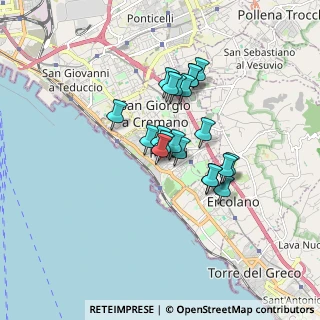 Mappa Secondo Viale Melina, 80055 Portici NA, Italia (1.344)