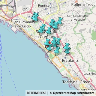 Mappa Secondo Viale Melina, 80055 Portici NA, Italia (1.515)