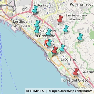 Mappa Secondo Viale Melina, 80055 Portici NA, Italia (2.07)