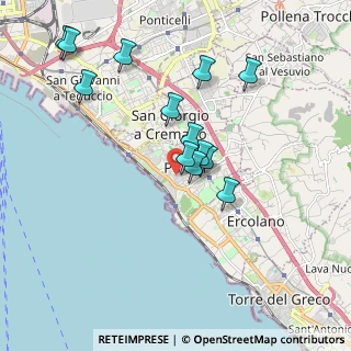 Mappa Secondo Viale Melina, 80055 Portici NA, Italia (1.92462)