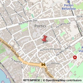 Mappa Via Benvenuto Cellini, 31, 80055 Portici NA, Italia, 80055 Portici, Napoli (Campania)