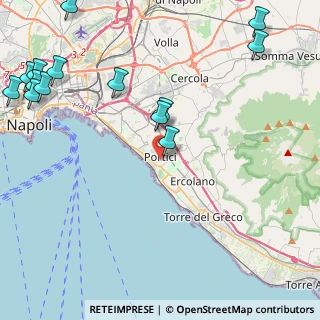 Mappa Via Benvenuto Cellini, 80055 Portici NA, Italia (6.60643)