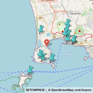 Mappa Via Molo di Baia, 80070 Bacoli NA, Italia (4.27833)