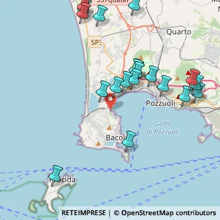 Mappa Via Molo di Baia, 80070 Bacoli NA, Italia (5.0665)