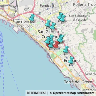 Mappa Traversa M. Melloni, 80055 Portici NA, Italia (1.53077)