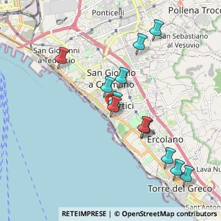 Mappa Traversa M. Melloni, 80055 Portici NA, Italia (2.165)