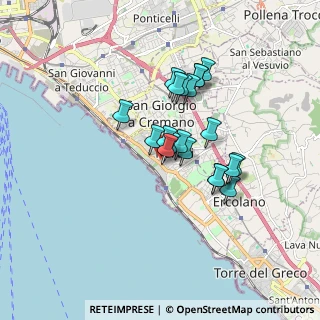 Mappa Traversa M. Melloni, 80055 Portici NA, Italia (1.4055)