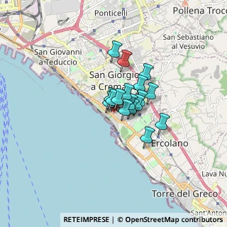 Mappa Traversa M. Melloni, 80055 Portici NA, Italia (0.98412)