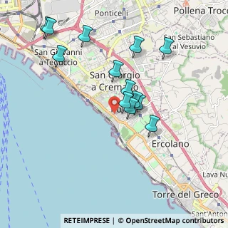 Mappa Traversa M. Melloni, 80055 Portici NA, Italia (1.96923)