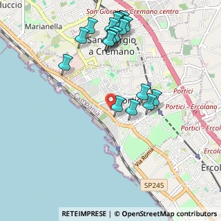 Mappa Traversa M. Melloni, 80055 Portici NA, Italia (1.2365)