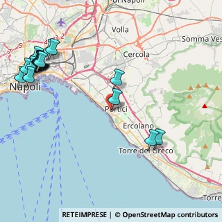 Mappa Traversa M. Melloni, 80055 Portici NA, Italia (6.4165)