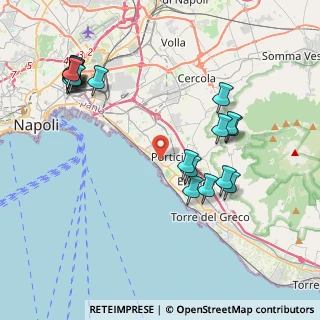 Mappa Traversa M. Melloni, 80055 Portici NA, Italia (4.9765)
