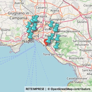 Mappa Traversa M. Melloni, 80055 Portici NA, Italia (6.47143)