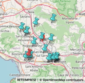 Mappa 80040 Sarno SA, Italia (7.614)