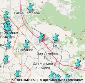 Mappa 80040 Sarno SA, Italia (7.2505)