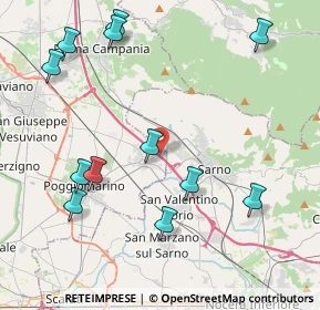 Mappa 80040 Sarno SA, Italia (5.2025)