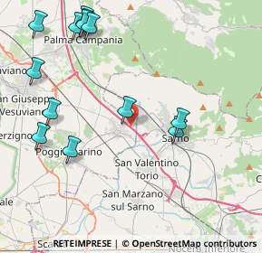 Mappa 80040 Sarno SA, Italia (5.43)
