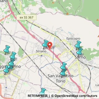 Mappa A30 Caserta - Nola - Salerno, 80040 Sarno SA, Italia (3.35455)
