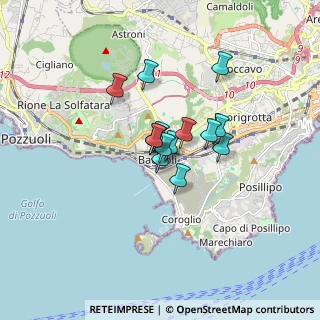 Mappa 80124 Bagnoli NA, Italia (1.06071)